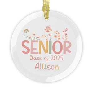 Senior 2025 Ornament, Class of 2025 Gift, Senior 2025 Gift, Graduation Gift, Gift for Graduate, Gift for High School Senior, Graduate 2025