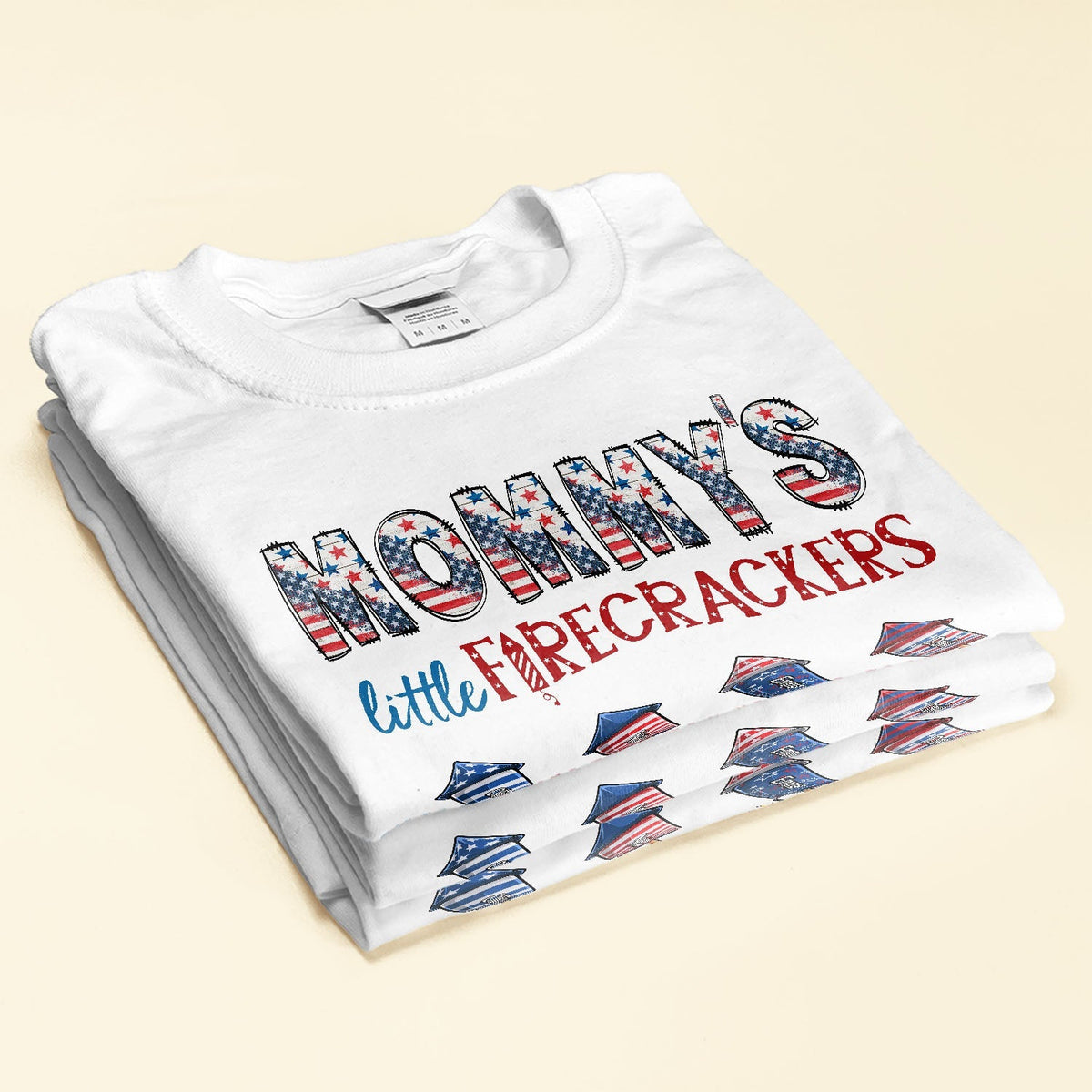 Mommy's Little Firecrackers - Personalized Apparel - 4th of July Gift For Mother
