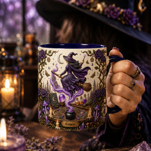 The Witch Coffee Accent Mug - Personalized Gifts For Witch Lovers