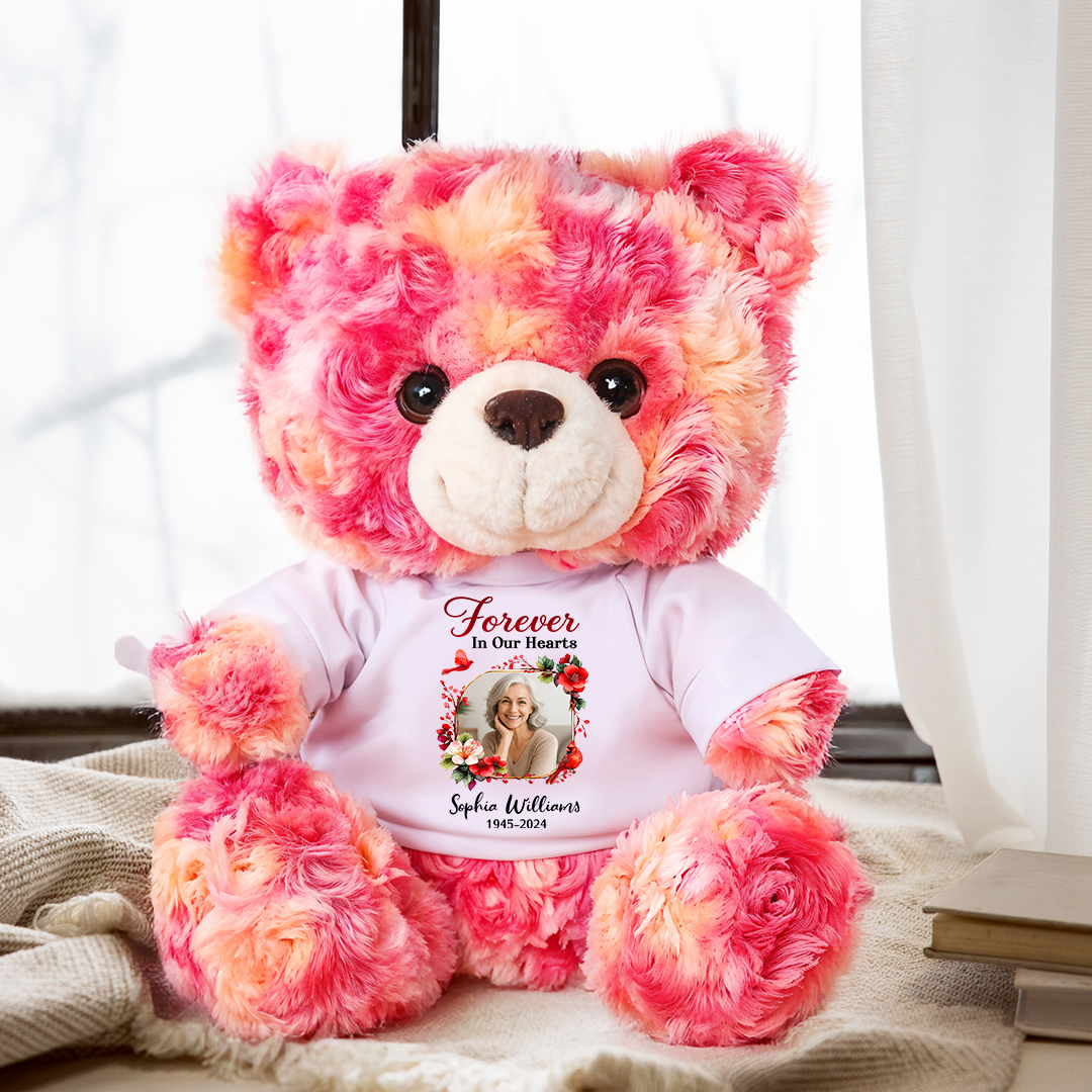 Someone We Love Is In Heaven Memorial Personalized Teddy Bear