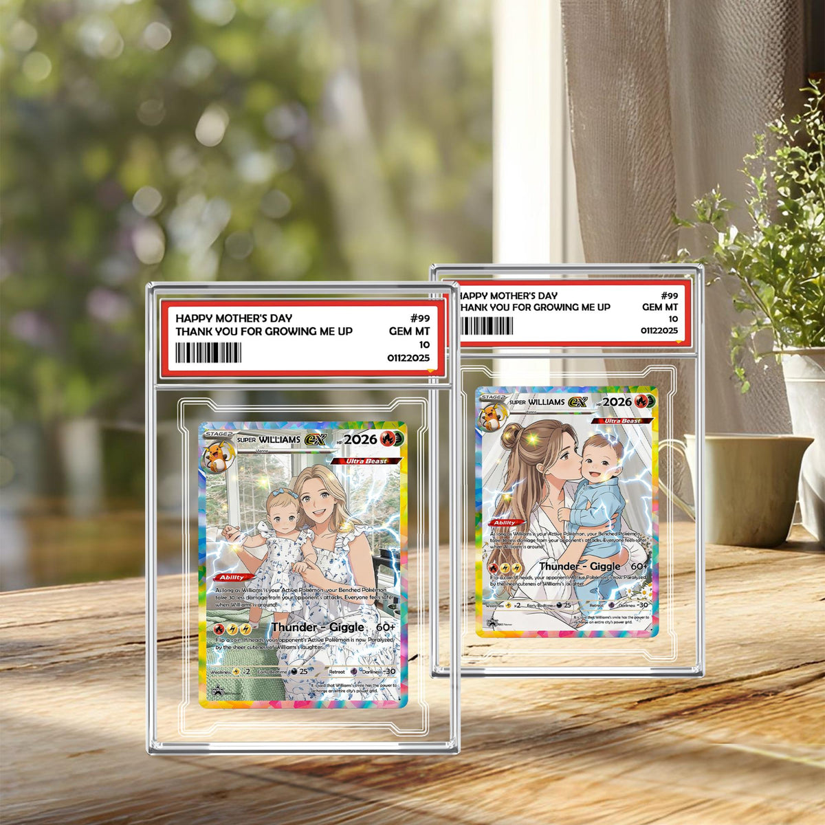 Personalized Mother's Day PKM Acrylic Block, Custom PKM Photo Acrylic Block, Mother s Day Gift, Gifts for Mom