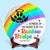 Piece Of My Heart At The Rainbow Bridge - Personalized Ceramic Plate - Sympathy Gift For Pet Owners, Pet Lovers