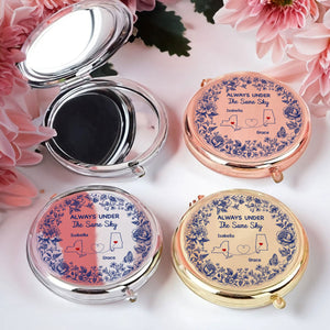 Under The Same Sky - Personalized Compact Mirror