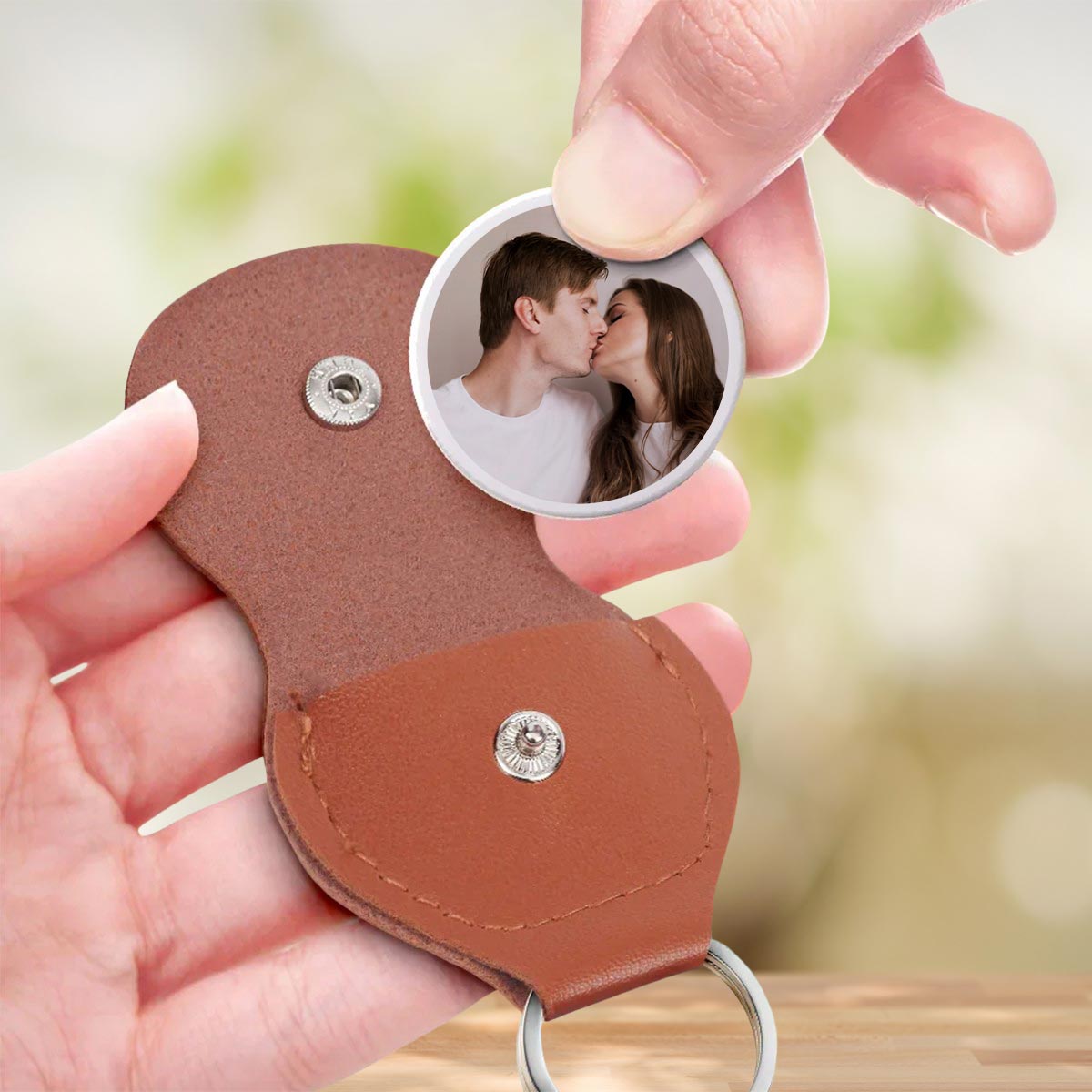 Dear Love Of My Life - Personalized Pocket Hug - Gift For Couple
