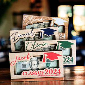 Graduation Money Holder - Personalized Graduation Money Holder - 2025 Graduation Money Holder - Graduation Gifts 2025 - Class of 2025