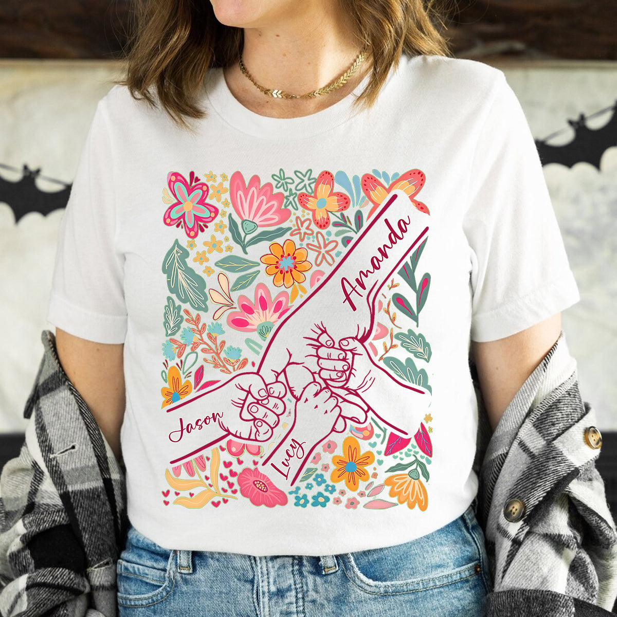 Mama Grandma & Me Forever Bond - Personalized T-Shirt For Mom Grandma 2_10fb3fd9-6cfc-49c4-b60b-df754ac47395.jpg