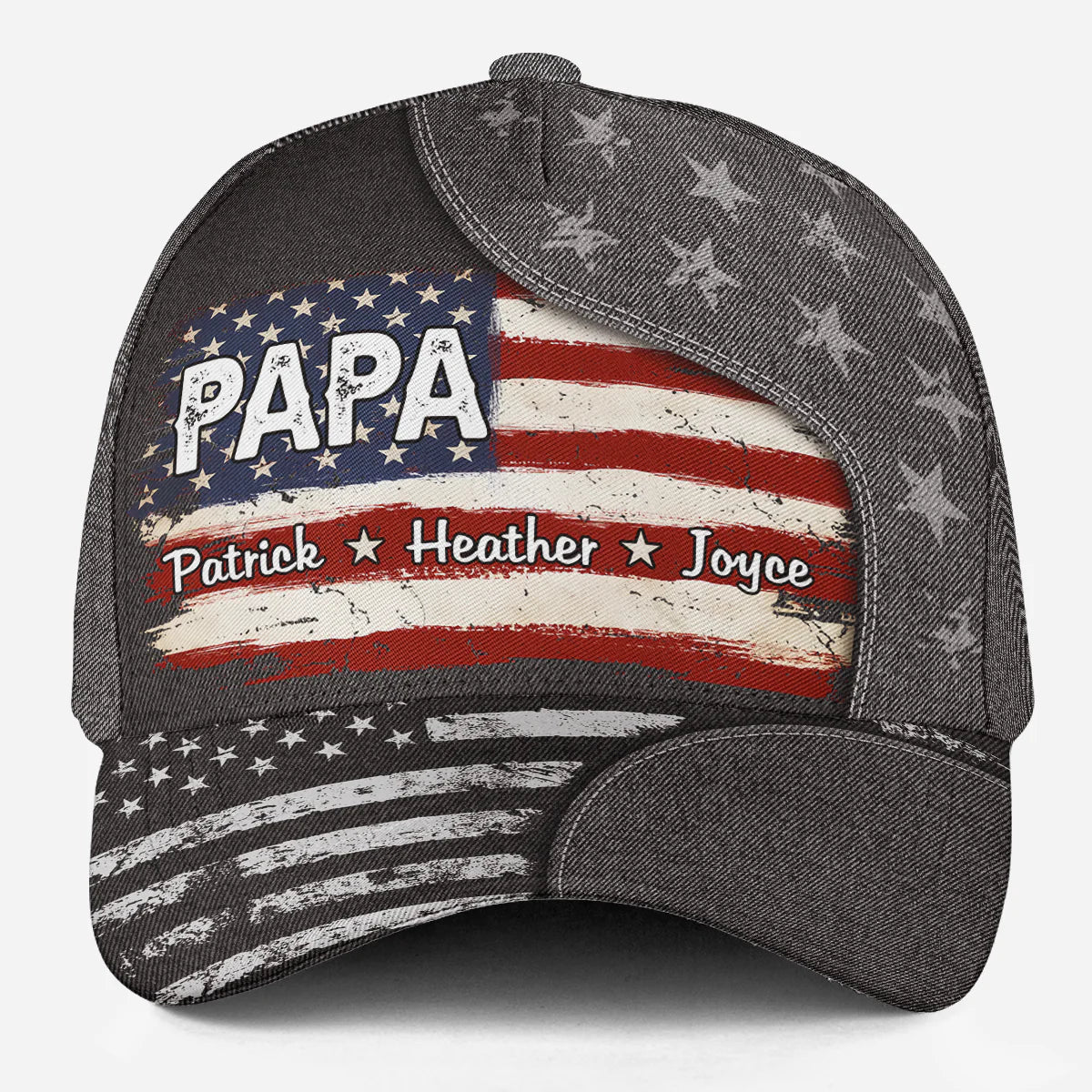 Proud To Be American - Personalized Classic Cap - Gift For Dad, Father's Day, Birthday Gift