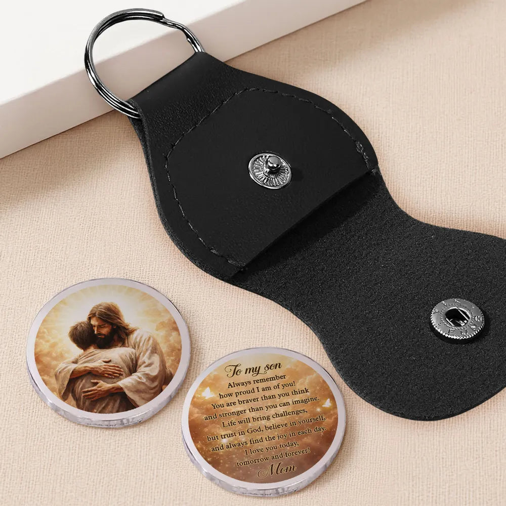 Always Remember I Am Proud Of You - Personalized Pocket Hug - Gift For Son, Grandson