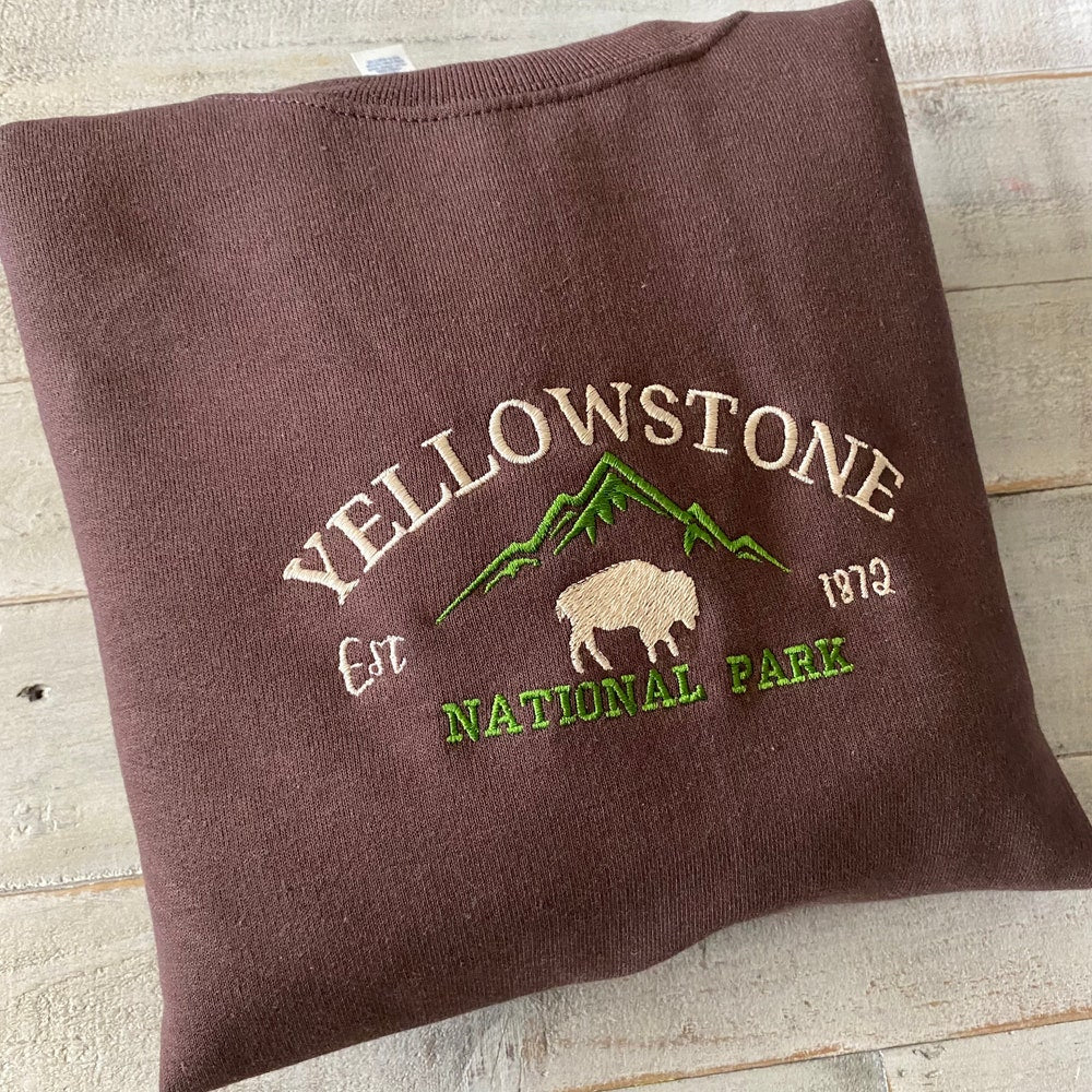 Yellowstone Embroidered Sweatshirt 2