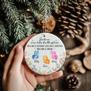 You Make Life Softer Besties Forever Linked Together Ornament - Real 3D Raised Ornament