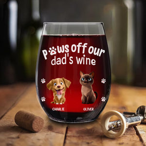 Paws Off My Mom's Wine - Personalized Stemless Wine Glass 2_1cc84c66-94f0-43f7-a3bc-406866253f2a.jpg