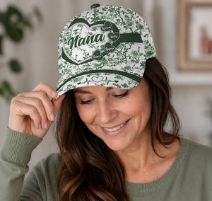 Grandma Mom Toile De Jouy - Personalized Classic Cap