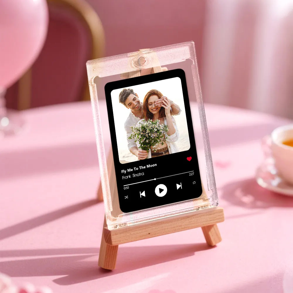 Custom Couple Love Song - Personalized Poke Card - Love Gift for Anniversary Valentine's Day or Birthday