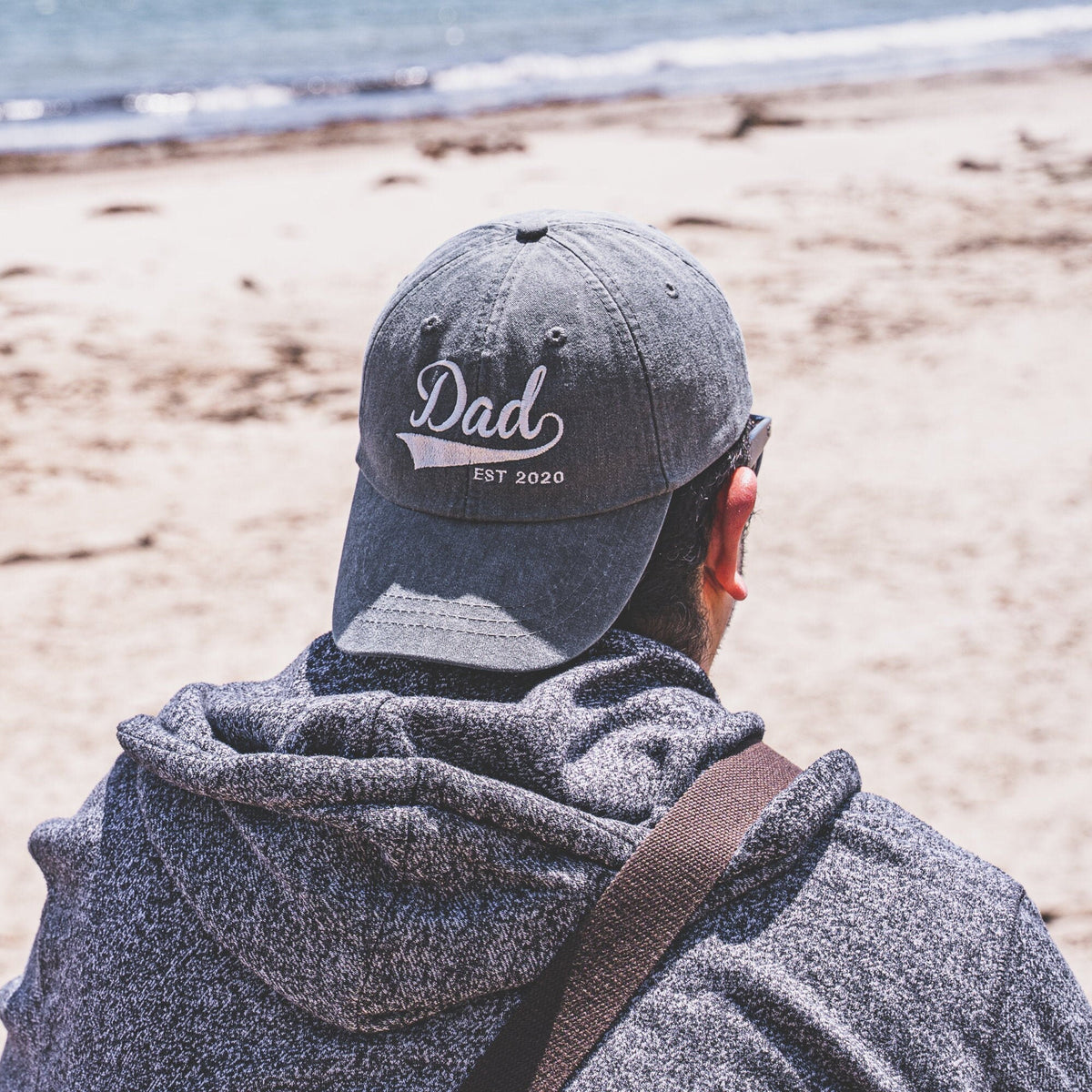 Dad EST Year - Personalized Embroidered Cap - Gift For Father, Father's Day, Birthday Gift
