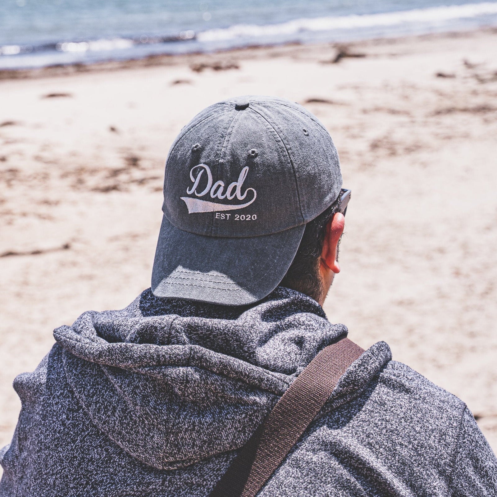 Dad EST Year - Personalized Embroidered Cap - Gift For Father, Father's Day, Birthday Gift