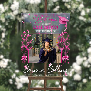 Class Of 2026 Acrylic Personalized Acrylic Welcome Sign