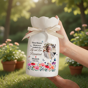 Someone We Love Is In Heaven Personalized Flower Vase