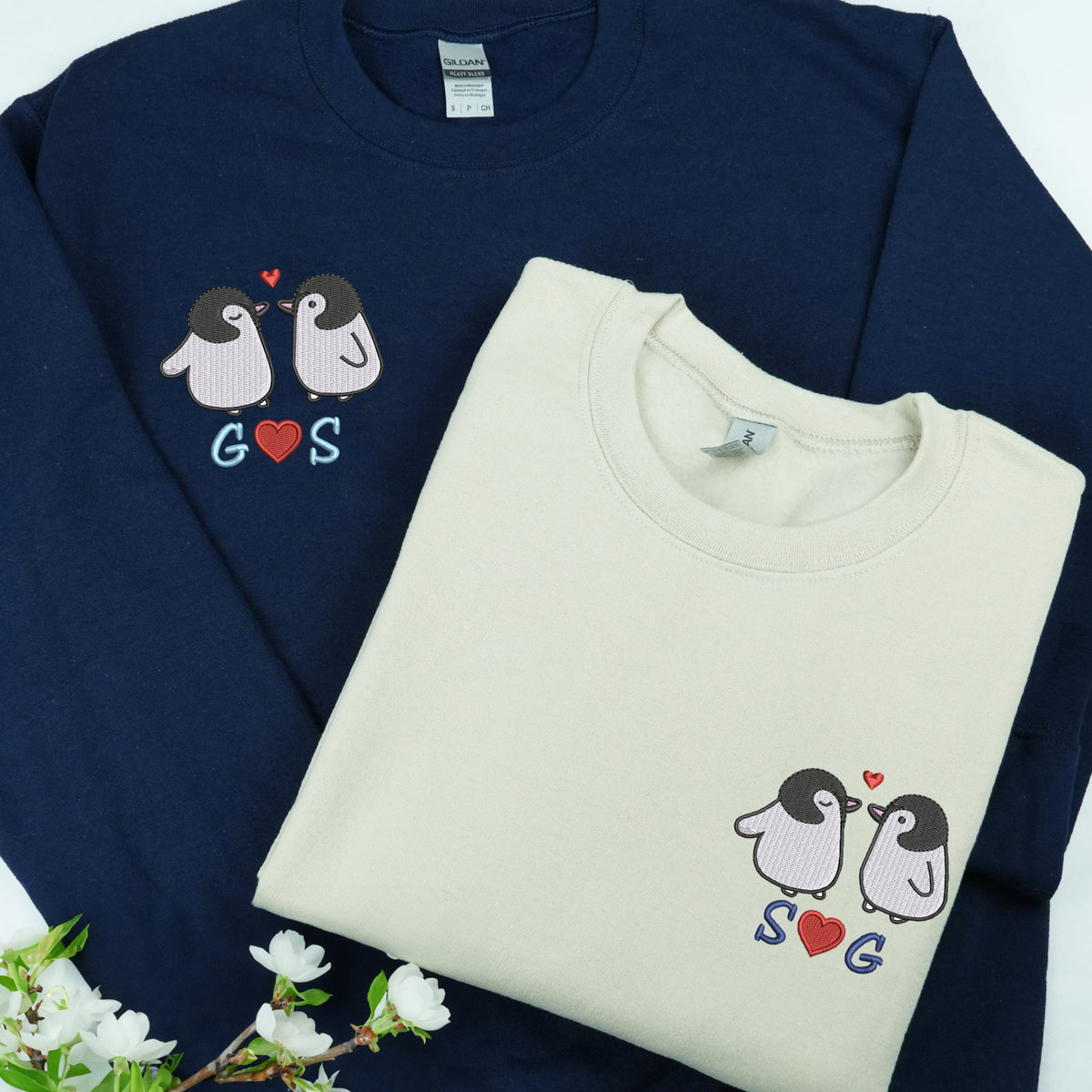 Penguin Love Couples Shirt, Matching Couple Shirt, Couple Gifts, Anniversary Gift For Couple