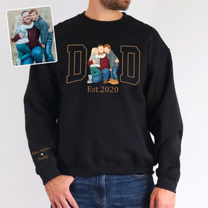 Our Story Since Personalized Father Embroidered Sweatshirt 2_31454908-9080-45ed-bf51-b2c2df62d3e2.jpg