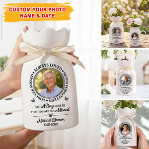 Always Loved Personalized Custom Ribbon Tie Flower Vase 2_33b851c9-7f06-420c-8bfa-687e62d5052e.png?v=1776478147