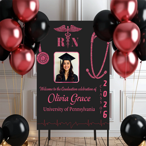 Graduation Nurse Photo Personalized Welcome Sign Party 2_36569b58-8d00-4539-82bd-455cc285e661.png