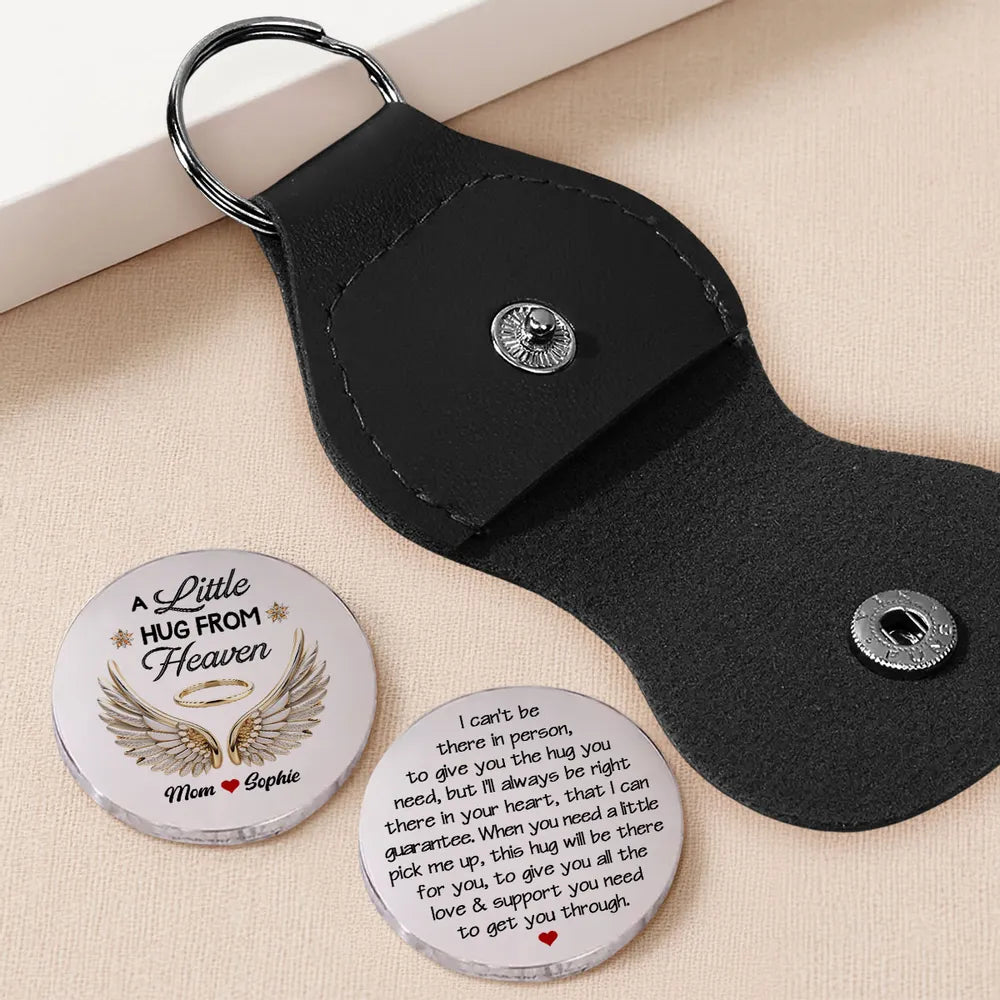 A Little Hug From Heaven - Personalized Pocket Hug - Memorial Gift