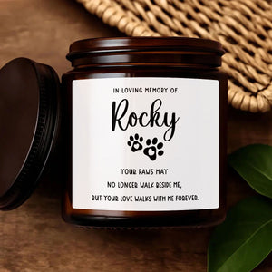 Your Love Walks With Me Forever - Scented Candle