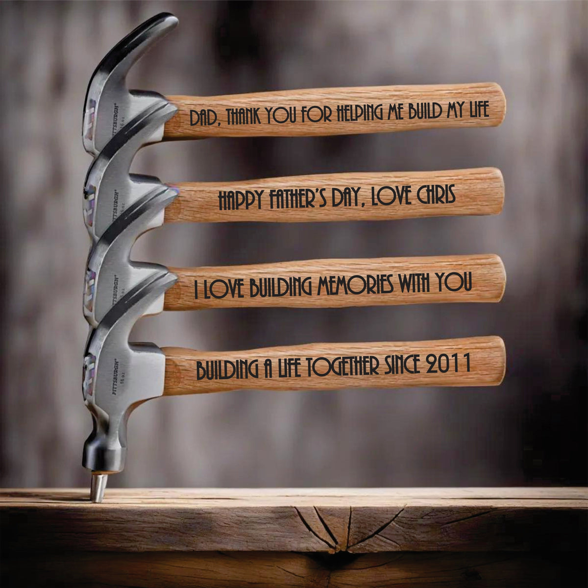 Personalized Engraved Hammer, Husband, Grandpa, New Home Gift, Father's Day Gift