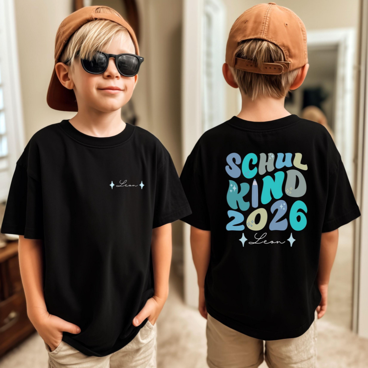 Schoolchild 2026 T-Shirt, Personalized, Shirt with Name & Year, Schoolchild 2026, Gift Idea for Schoolchildren, Back to School Gift