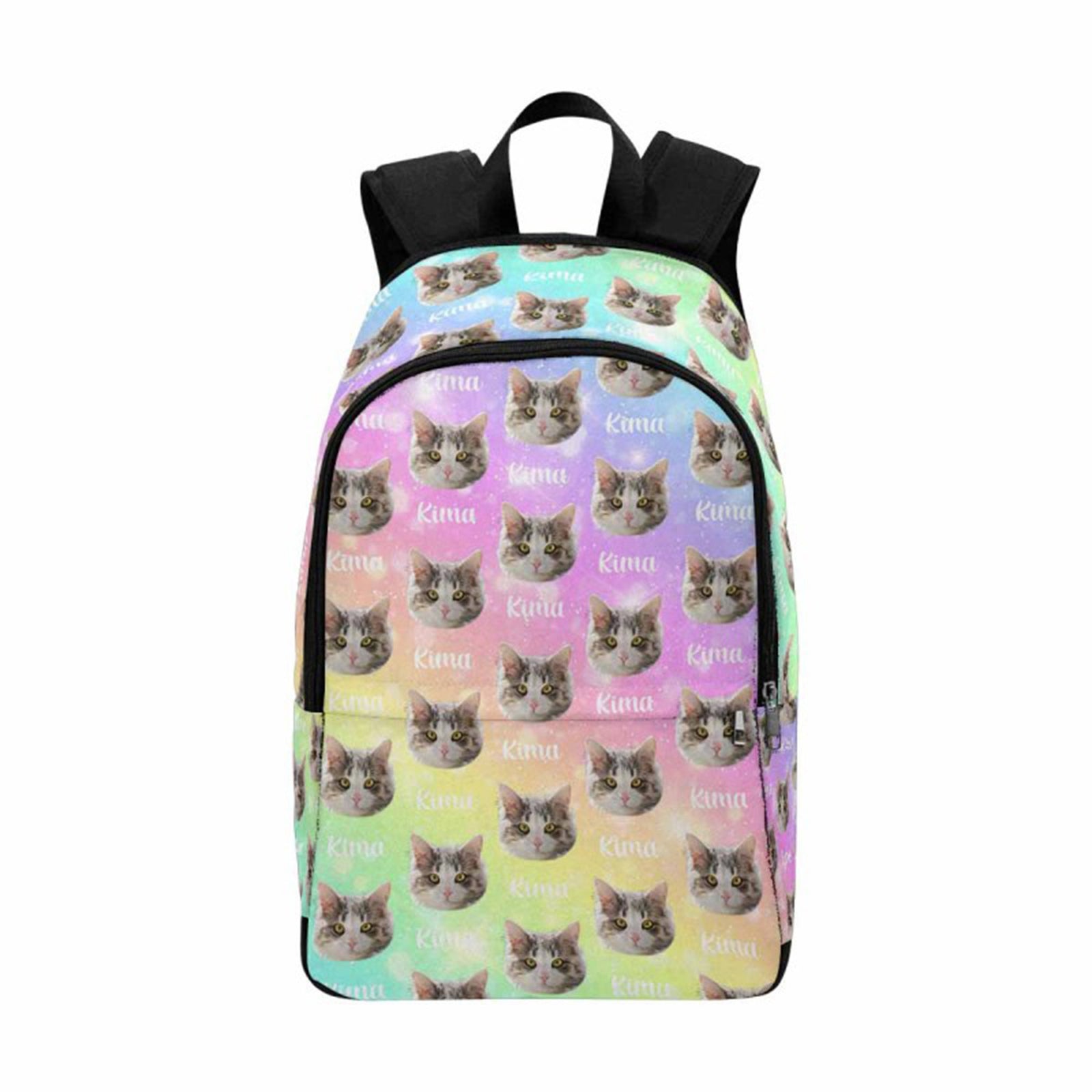 Custom Photo Backpack, Personalized Name Backpack, Custom Bookbag, Travel Backpack, Custom School Backpack, Custom Face Backpack