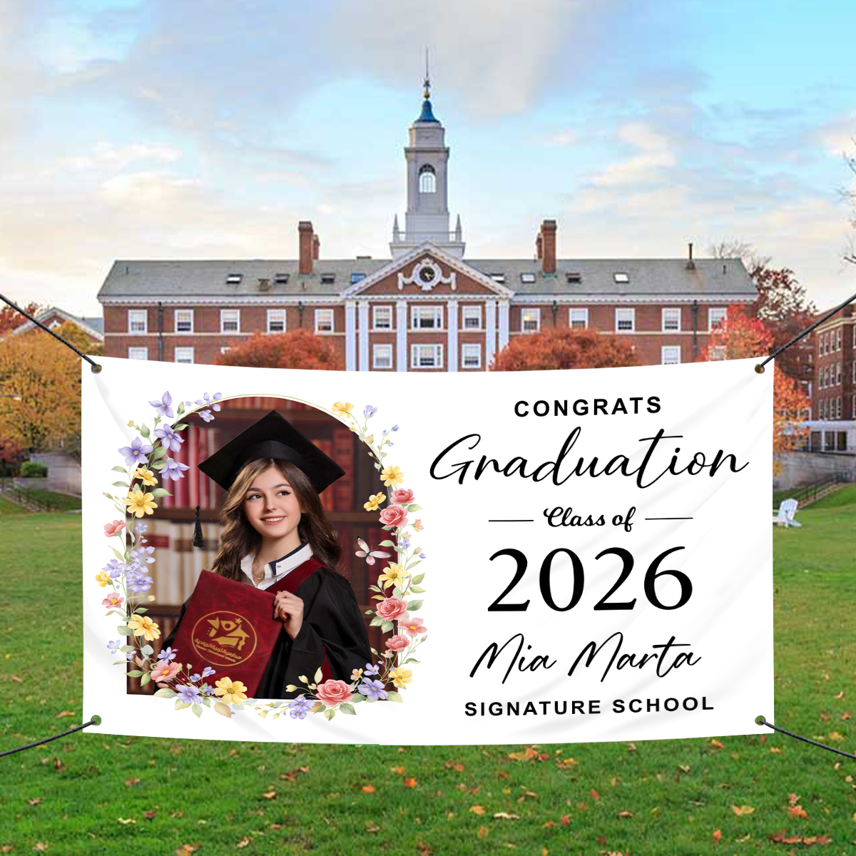 Minimalism Graduation Banner - Class of 2026 Banner 2_41fc6308-22bc-4bd1-9886-6e99f3fd2188.png
