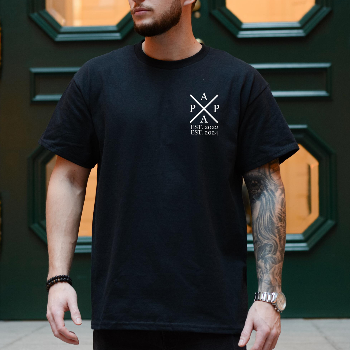 Timeless Fatherhood - Personalized Apparel - Gift For Dad, Father's Day Gift Idea