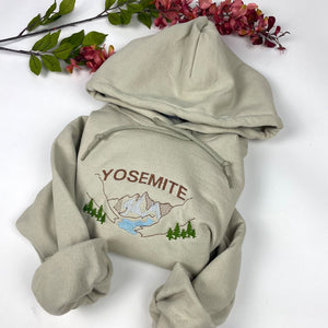 Yosemite Embroidered Hoodie - Yosemite National Park