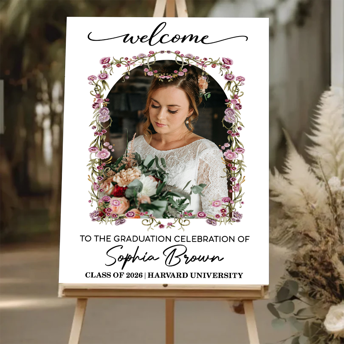 Class Of 2026 Graduation Flower - Custom Welcome Sign 2_4408fcee-e5e1-4fe5-bfc2-b92196093918.png