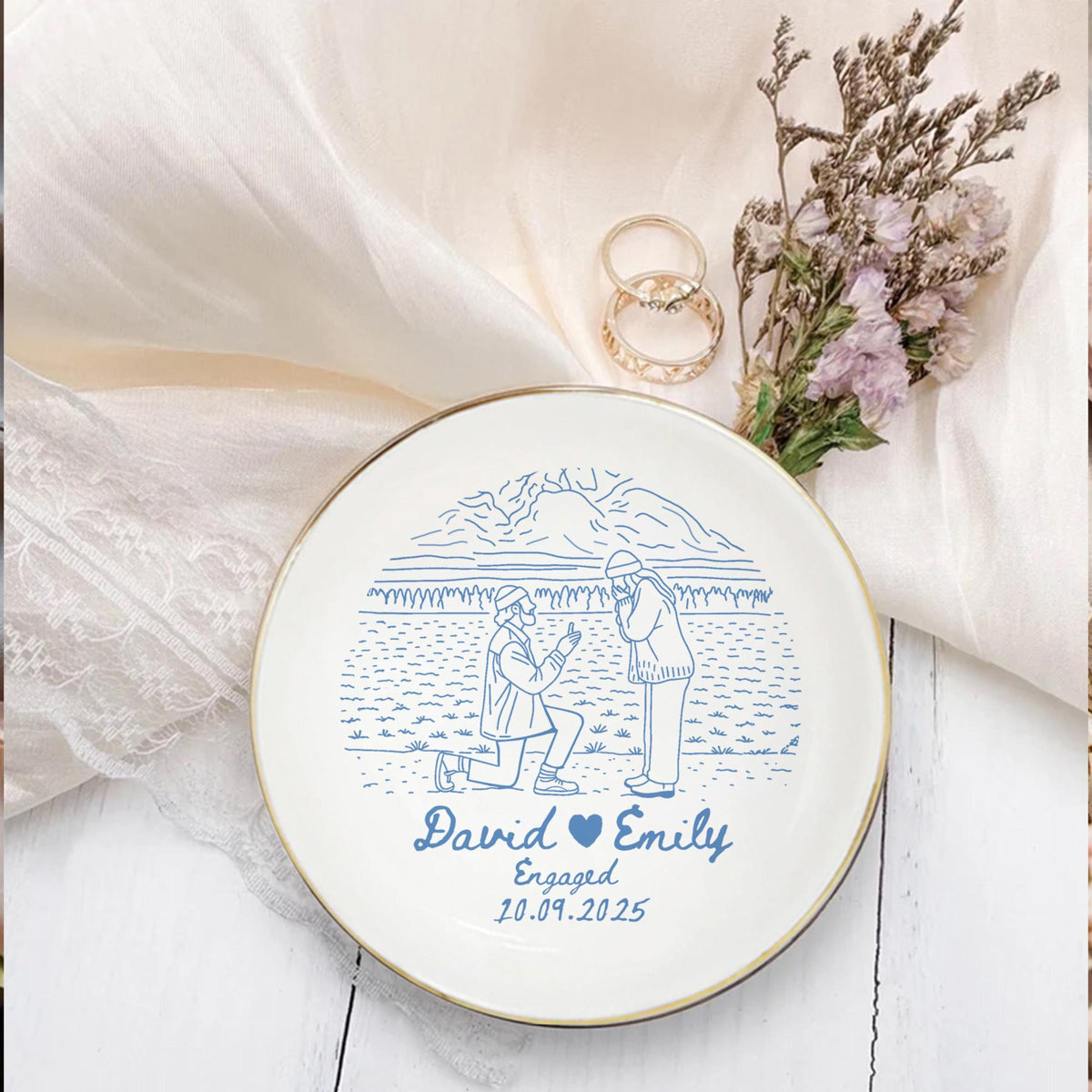 Personalized Couple Portrait Ring Dish, Engagement Gift, Wedding Gift For Bride, Handmade Custom Photo Ring Dish, Custom Photo Jewelry Tray 2_44b180f3-e8a0-4db1-8ace-c3f6000094ad.jpg