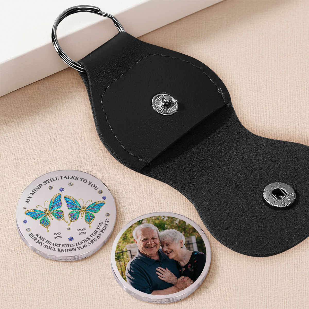 My Soul Knows You Are At Peace - Personalized Pocket Hug - Memorial Gift