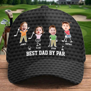 Dad Born To Play Golf - Personalized Classic Cap - Gift For Golf Dad, Grandpa, Father's Day
