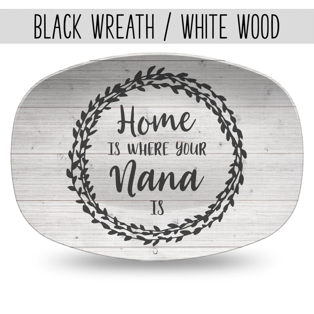 Home Is Where Your Mom Is, Mother's Day Personalized Platter, Custom Plate from Kids, Gift for Moms