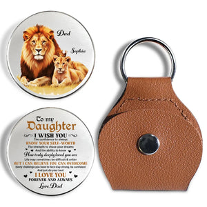 I Wish You The Confidence - Personalized Pocket Hug - Gift For Son, Daughter From Parents