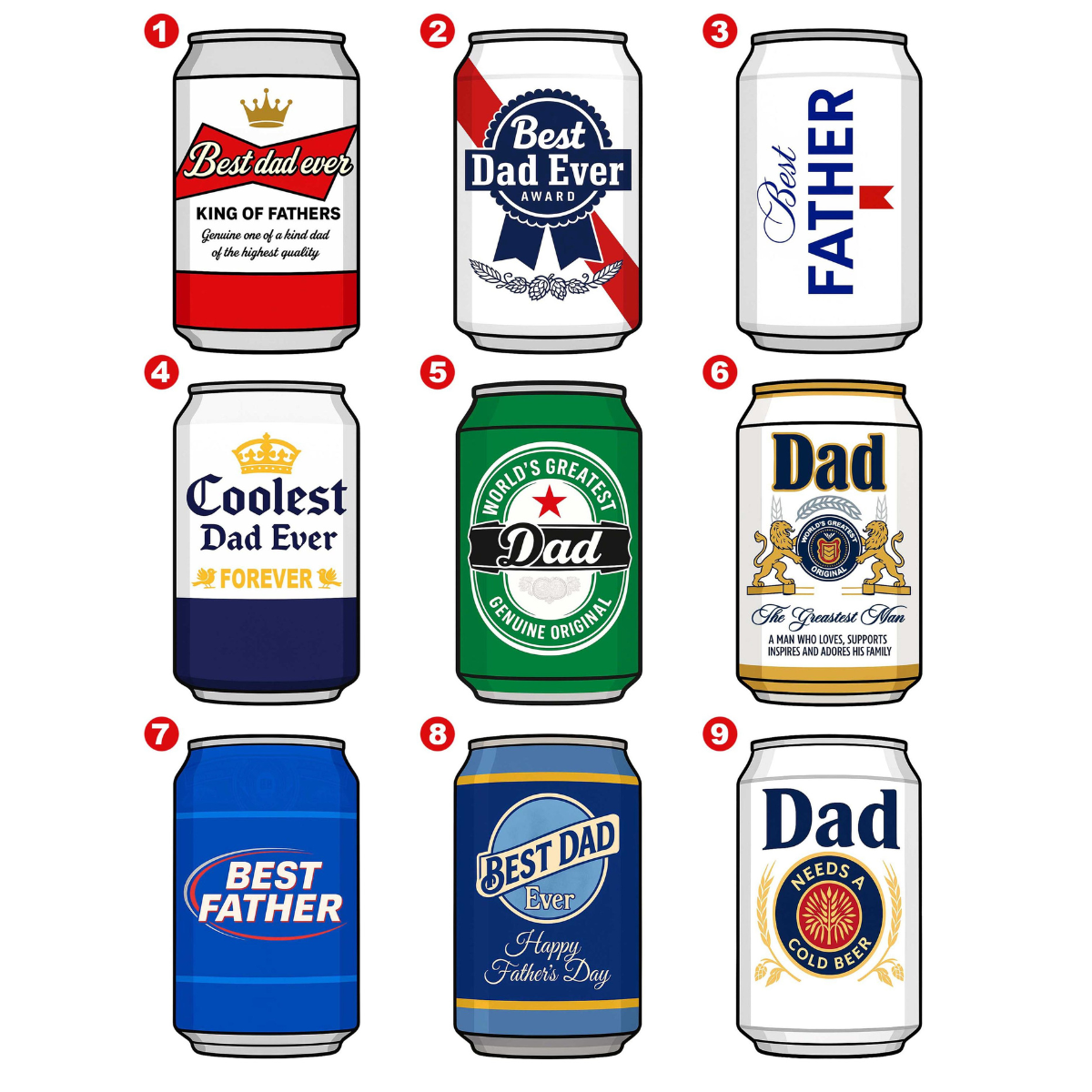 Best Dad Ever Beer Keychain Personalized Can & Mug Gift with Kids Names, Funny Custom Father s Day Keyring for Cool Beer-Loving Dads