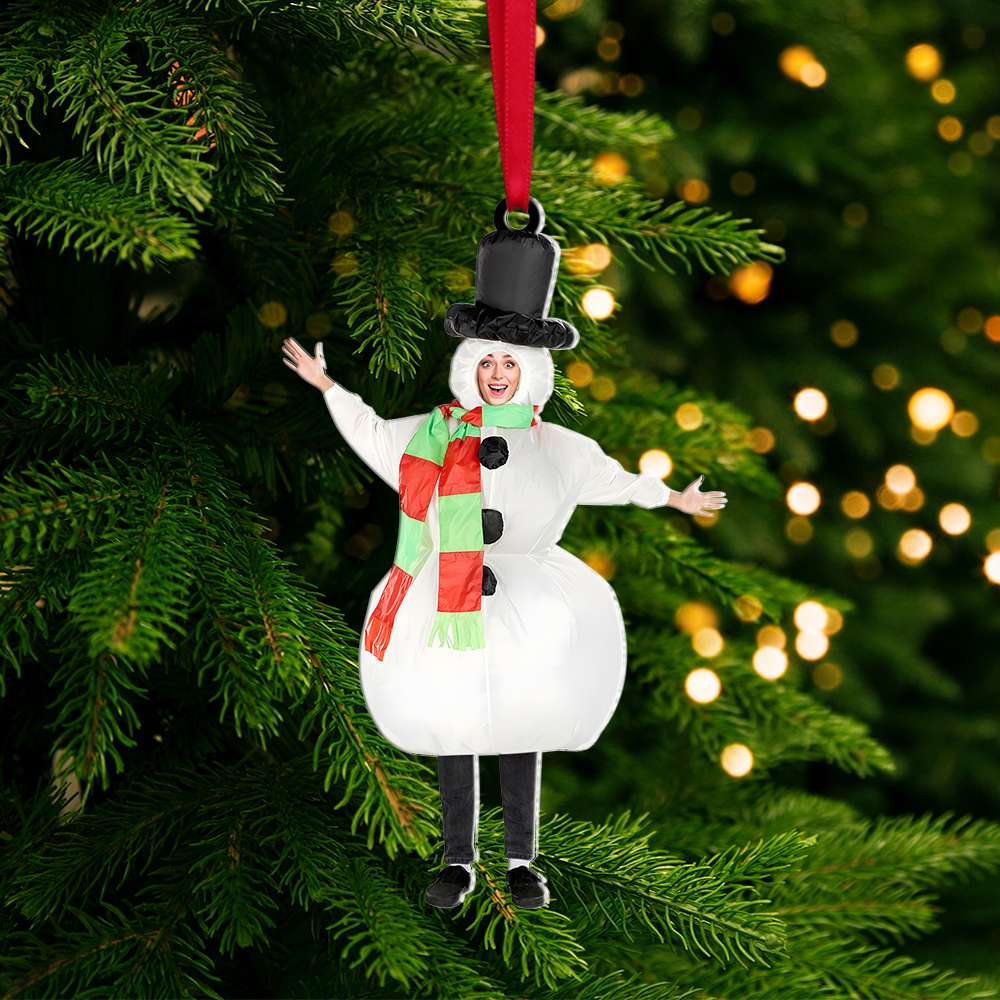 Custom Photo Ornament, Christmas Ornament, Acrylic Ornament, Baby Photo Ornament, Christmas Tree Hanger, Family Photo Ornament, Xmas Decor