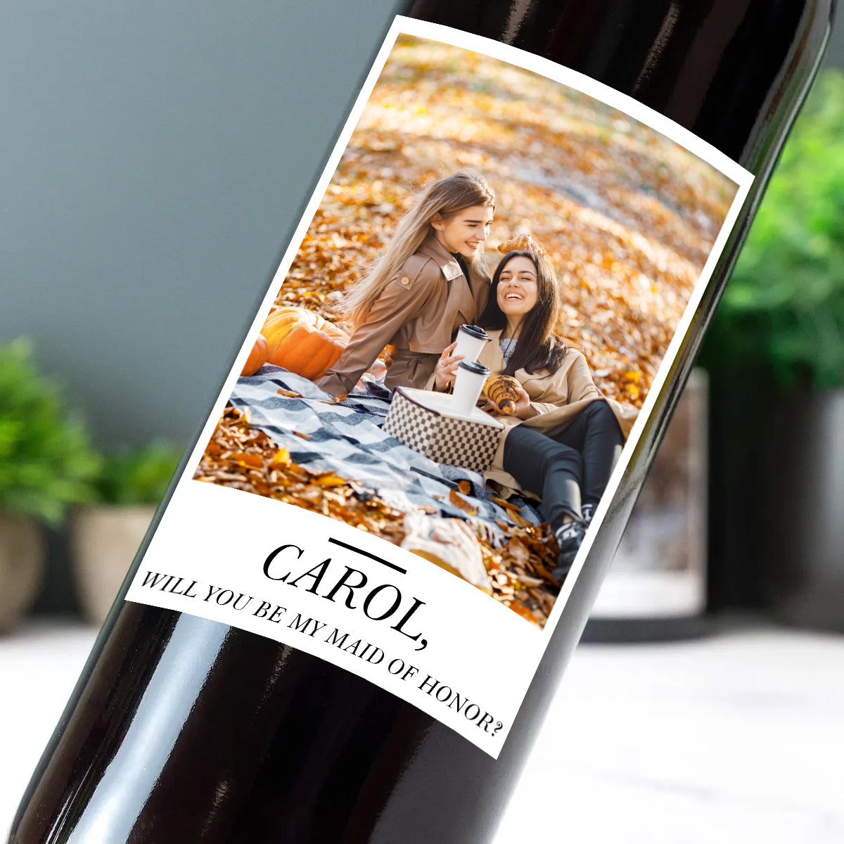 Sip & Celebrate - Personalized Champagne Label