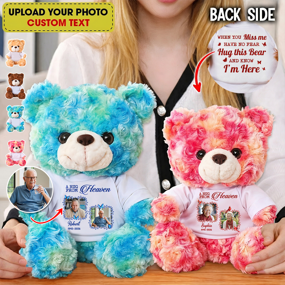 Have No Fear Hug This Bear - Personalized Teddy Bear 2_5562691d-90ee-49a4-9d47-58abd712ba52.png