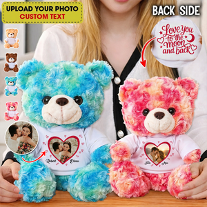 Love You To The Moon and Back - Personalized Teddy Bear