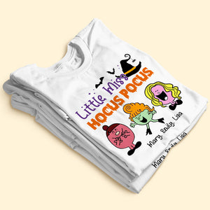 Little Miss Hocus Pocus - Personalized Apparel - Halloween Gift For Kids, Gift For Sister, Besties