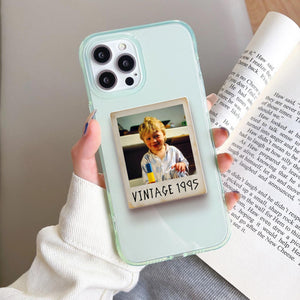 Personalized 30th Birthday Phone Grip, Custom Photo Vintage 1995, Custom Year Birthday Phone Accessory, 30th Birthday Gift