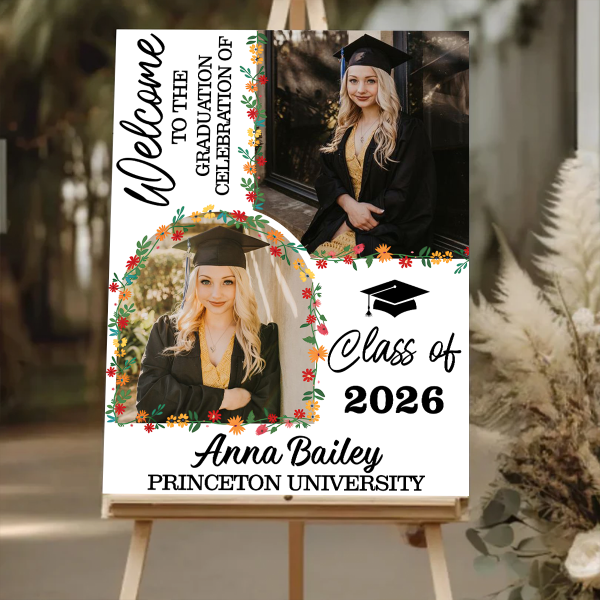 Foral Graduation - Graduation Welcome Sign Party Sign 2_5bb143e6-6055-4120-a977-a8feee0a441e.png