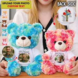 Memorial Cardinal Your Wings Were Ready Teddy Bear - Memorial Gift - Personalized Plush Bear