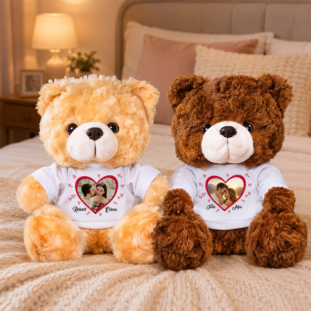 Love You To The Moon and Back - Personalized Teddy Bear