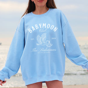 Babymoon Shirt Custom Babymoon Vacation, Maternity Baby Reveal Shirt, Beach Pregnancy Announcement Shirt, Personalized Nautical Baby Shower Tee